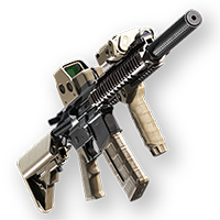 MK 18 assault rifle for Scout