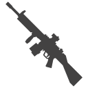 HK33E assault rifle