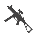 UMP 40 submachine gun