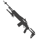 M14 EBR sniper rifle